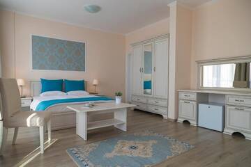 Фото номера Полулюкс с балконом и видом на парк Отель White Rock Castle Suite Hotel &amp; SPA г. Балчик 6