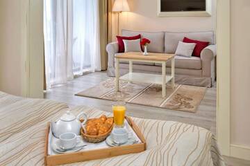 Фото номера Полулюкс с балконом и видом на парк Отель White Rock Castle Suite Hotel &amp; SPA г. Балчик 12